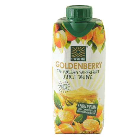Terrafertil Goldenberry Juice Drink 330ml Approved Food