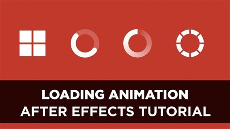 After Effects - Animated Loading Icon Tutorial #1 - YouTube | Loading icon, Design quotes, Tutorial