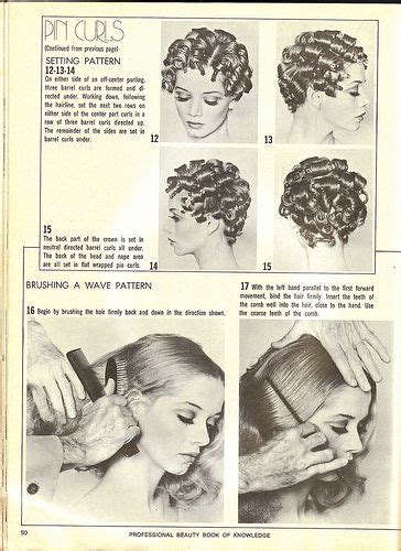 Vintage Guide To Pin Curls Techniques From A Professional Vintage