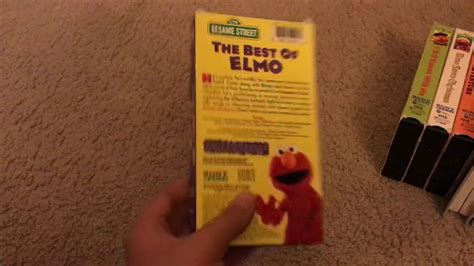 My Sesame Street Vhs Collection Updated Youtube