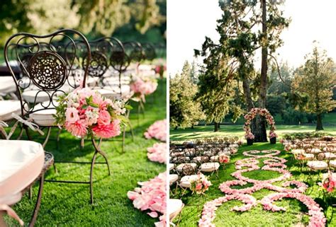 25 Beautiful And Romantic Garden Wedding Ideas