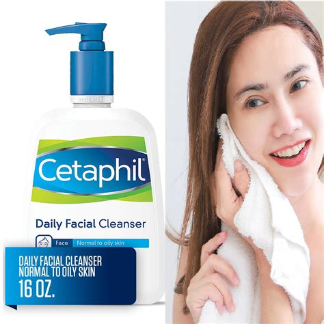 Cetaphil Daily Facial Cleanser Face Wash For Normal To Oily Skin 16