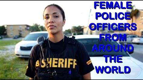 Female Police Officers From Around The World Beautiful Police Women
