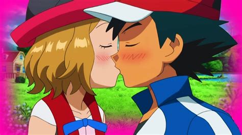 「serena Kisses X Ash」 「pokemon」 「amv」 「love Story」 Hd Youtube