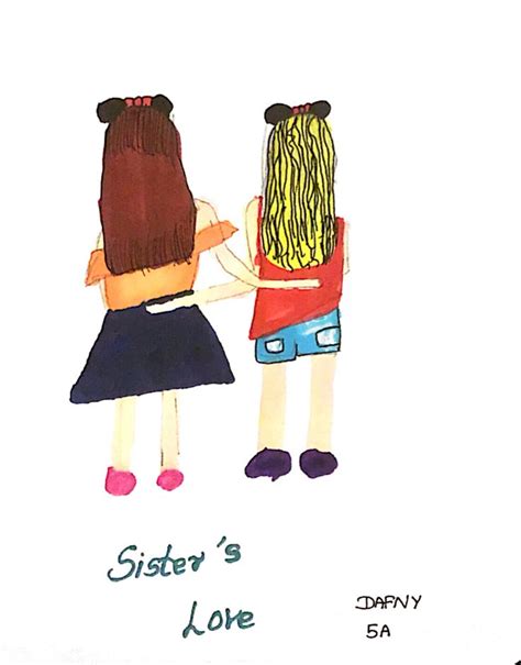 Sisters Drawing Sisters Drawing Drawings Sisters