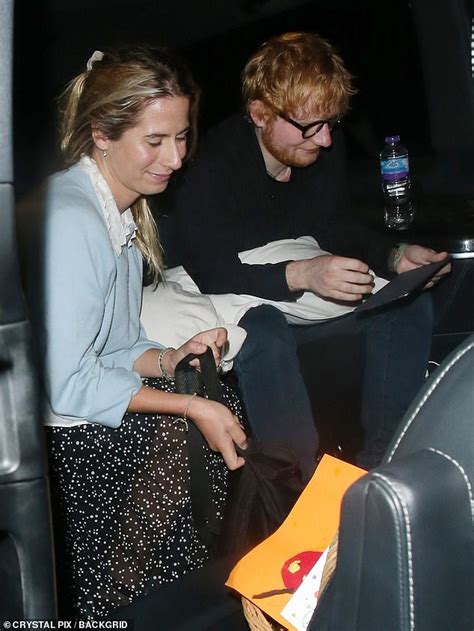 Ed Sheeran And Wife Cherry Seaborn Enjoy Rare Date Night Daily Mail Online