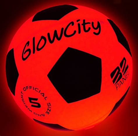 GlowCity Soccer Ball - Nighttime LED Glow in the Dark Ball | Yinz Buy