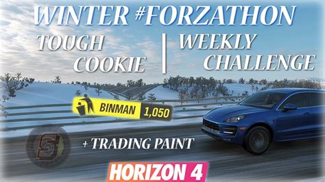 Winter Forzathon Weekly Challenge Tough Cookie Horizon Forzathon