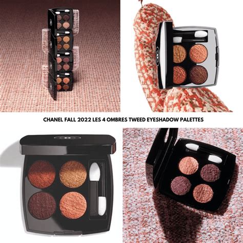 Chanel Just Released A Preview Of Their New Les 4 Ombres Tweed Makeup