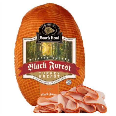 Boar S Head Hickory Smoked Black Forest Turkey Breast Lb Frys