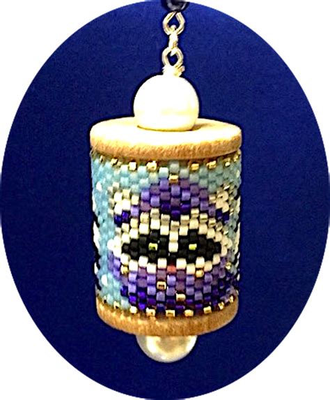 Pin On Beaded Spools And Tea Lights Cover Pattern