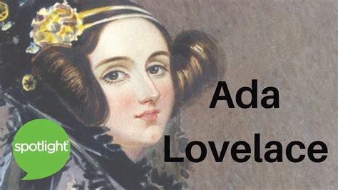 We hope this will help you in learning languages. Ada Lovelace | practice English with Spotlight - YouTube