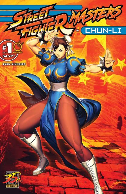 Street Fighters Masters Chun Li 1 Genzoman Cover Fresh Comics