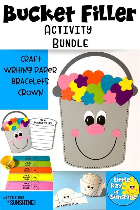 This Bucket Filler Activity Bundle Is A Perfect Back To School