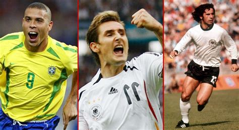 All Time Top Goal Scorers At Fifa World Cups Since 1930 Ranked