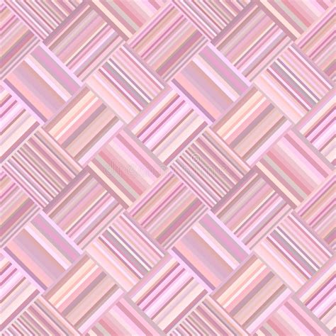 Abstract Pink Diagonal Striped Background Stock Illustration