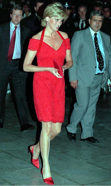 Lady In Red Diana Princess Diana Halloween Costume Ideas Popsugar