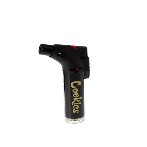 Cookies Refillable Handheld Butane Torch Smoking Outlet