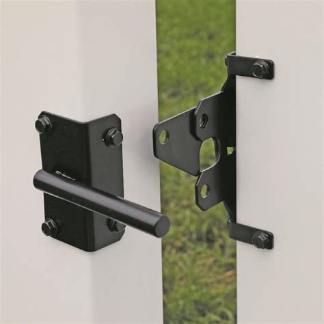 Boerboel 2 Sided Locking 13 In Stainless Steel Gate Latch At