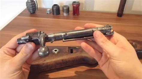 Ww2 German K98 Mauser Rifle Bolt Reassembly Youtube