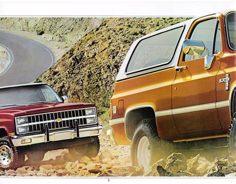 1982 Chevrolet And Gmc Truck Brochures 1982 Chevy Blazer 04