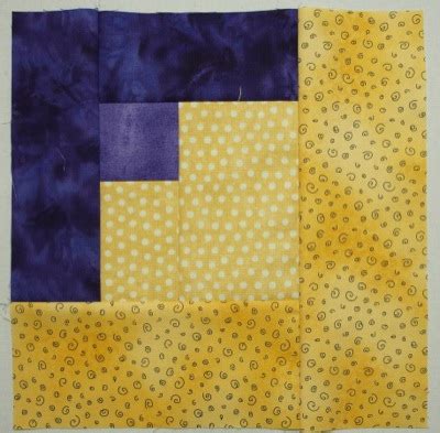 Beginner and experienced quilters get out your jelly rolls! How To Make An Off-Centre Log Cabin Quilt Block | Quilts ...