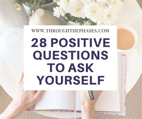 Improving Yourself 28 Positive Questions To Ask Yourself Daily