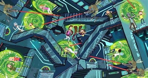 We have an extensive collection of amazing background images carefully chosen by our community. 44 Rick and Morty Trippy Wallpapers - WallpaperBoat