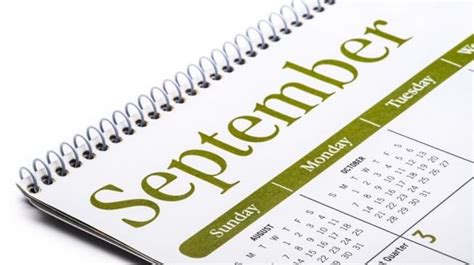 Daftar Hari Besar Di Bulan September 2021 Dan Daftar Libur Nasional