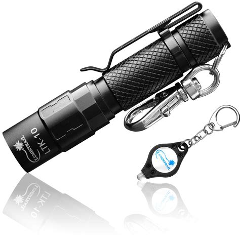 Lumintrail Ltk 10 Keychain Flashlight 130 Lumen Led Magnetic Tail