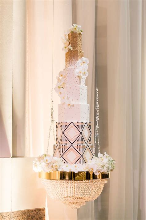 Ashley And Toms Epic New Years Eve Wedding Wedding Cake Options