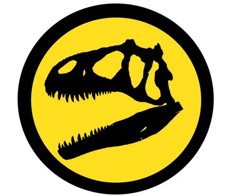 Discover 52 free jurassic park logo png images with transparent backgrounds. Jurassic Park Logo: Allosaurus. whitei by Asuma17 on ...