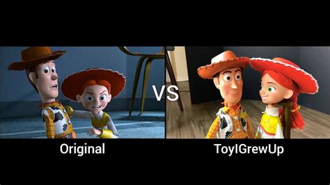 Toy Story 2 Woody Meets The Roundup Gang Part 2 Scene Comparisons