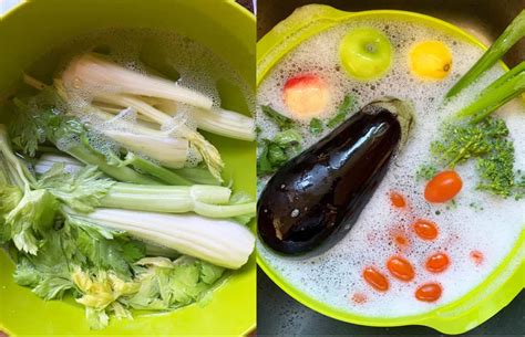 So, it depends on the type of fabric. How To Wash Vegetables & Fruit With Soap