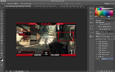 24 Photoshop Twitch Overlay Template Best Template Design