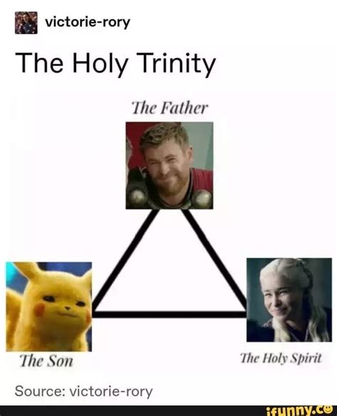 The Holy Trinity Funny Memes Terrible Memes Marvel Jokes