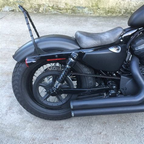 Harley davidson viking aero medium expandable motorcycle sissy bar bags. Sportster,nightster, iron, and 48 twisted sissy bar $200 ...