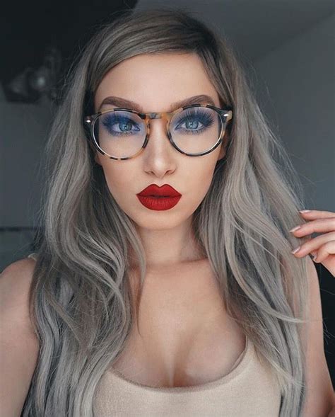 pιnтereѕт jenιιмarιee ♡ hot hair styles hair styles hairstyles with glasses