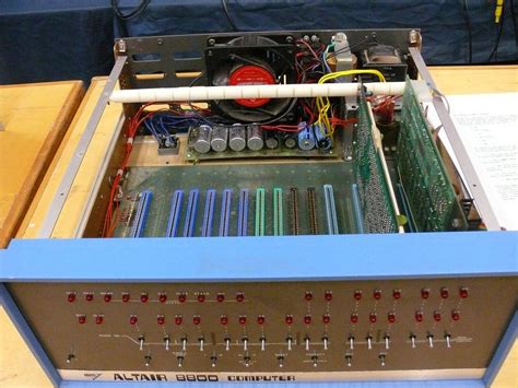 Altair 8800 Computer Bitstory 2016 School Computers Old Computers