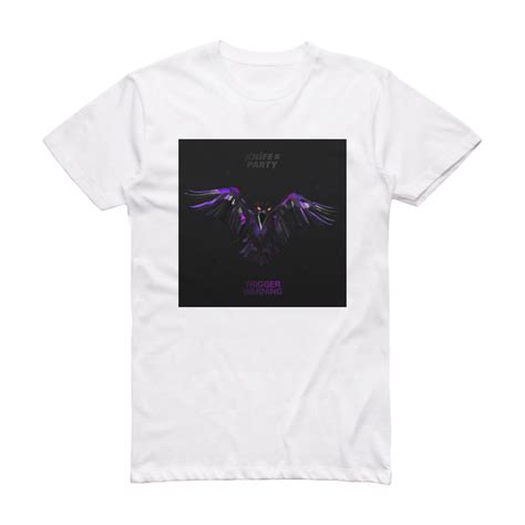 knife party trigger warning album cover t shirt white album cover t shirts