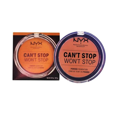 nyx can t stop won t stop powder foundation mahogany discount brand name cosmetics