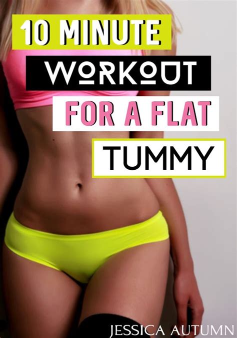 Lose Weight Naturally 10 Minute Workout For A Flat Tummy