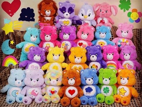 Cartoon Care Bears Toy Lucky Share Bear Cheer Bear Soft Toys Stuffed