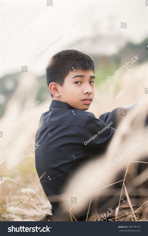 Portrait Handsome Teen Boy Outdoors Stock Photo 730778173 Shutterstock