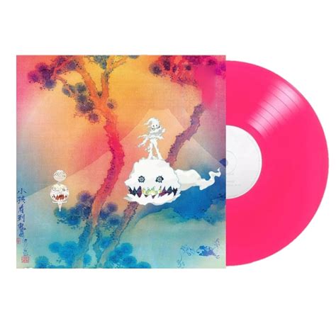 Kids See Ghosts Exclusive Translucent Pink Vinyl Limited Edition Lp