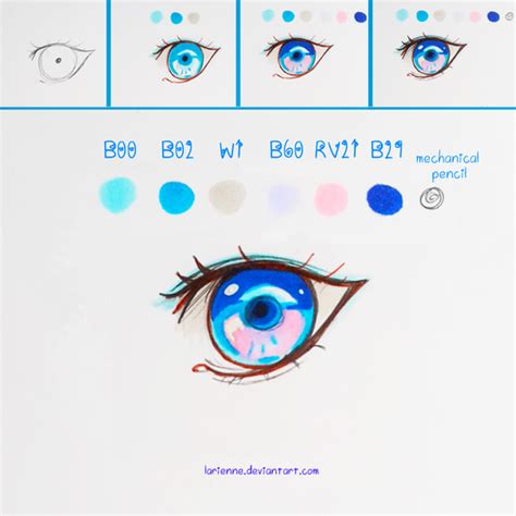 Mini Manga Eye Tutorial By Larienne On Deviantart