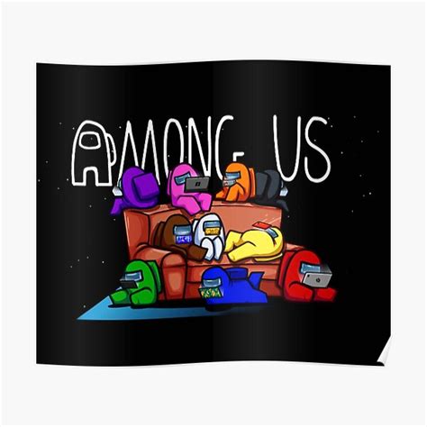 Among Us Posters Redbubble