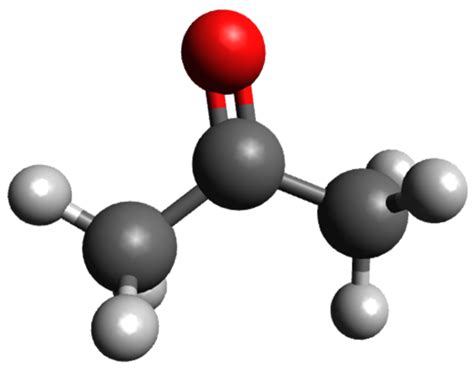 Molecular Weight Of Acetone : Phenylacetone Structure Molecule Model ...