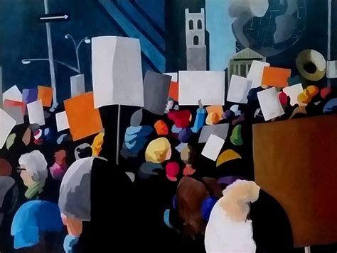Protest Painting By Denise Dalzell Saatchi Art
