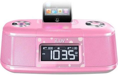 Iluv Imm153pnk Model Imm153 Vibe Dual Alarm Clock With Bed Shaker Pink